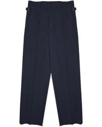 BE ABLE - Mat Pleated Straight-Leg Trousers - Lyst