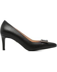 SERGIO MORETTI FIRENZE - Buckle-Detail Pointed-Toe Pumps - Lyst