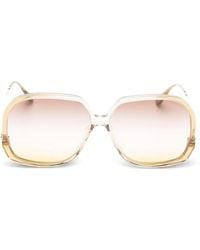 Chloé - Sonnenbrille Mit Geometrischem Gestell - Lyst
