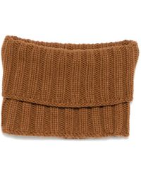 Dell'Oglio - Ribbed Scarf - Lyst