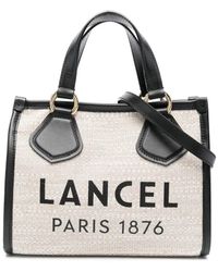 Lancel - Logo-Print Tote Bag - Lyst