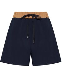 Blanca Vita - Short À Lien De Resserrage - Lyst