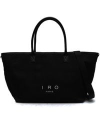 IRO - Grand sac à main Cab en toile - Lyst