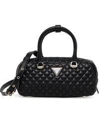 Guess - Logo-Plaque Tote Bag - Lyst
