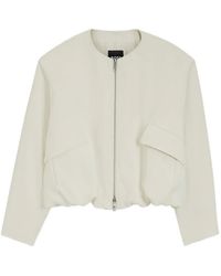 BOSS - Veste Sans Col Zippée - Lyst