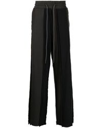 Mostly Heard Rarely Seen - Panelled Cotton Track Pants - Lyst