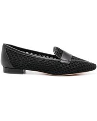 Agl Attilio Giusti Leombruni - Blanca Plots Woven Loafers - Lyst