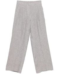 Peserico - Pleated-Design Trousers - Lyst