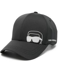 KARL LAGERFELD - Logo Baseball Cap - Lyst