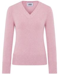 Alpha Studio - V-Neck Sweater - Lyst