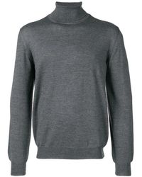 Barba Napoli - Pull Classique À Col Roulé - Lyst