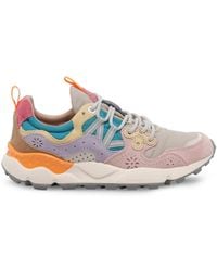 Flower Mountain - Yamano 3 Suede Leather Sneakers - Lyst