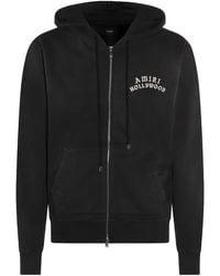 Amiri - Hollywood-embellished Zip-up Hoodie - Lyst