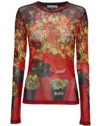 JW Anderson - フローラル ロングtシャツ - Lyst