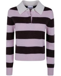 Kujten - Striped Cashmere Sweater - Lyst