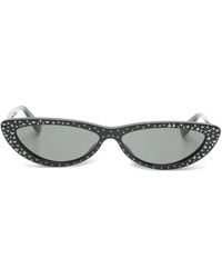 McQueen - Cat-Eye Frame Sunglasses - Lyst