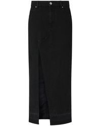 Pinko - Il Cairo Denim Maxi Skirt - Lyst