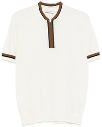 Paolo Pecora - Zip-Up T-Shirt - Lyst