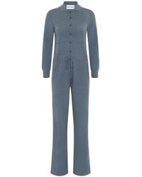 EMERSON RENALDI - Drawstring Button-Front Jumpsuit - Lyst