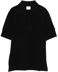 Courreges - Camiseta Tipo Polo Con Parche Del Logo - Lyst