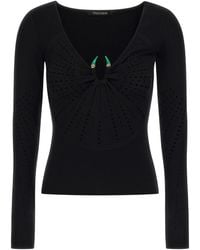 Roberto Cavalli - Jersey Con Placa Fang - Lyst