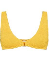 Bondeye - Ring Scout Crinkle-Effect Bikini Top - Lyst