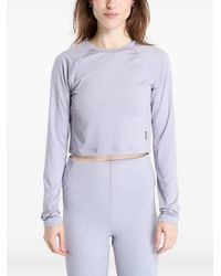 On Shoes - Cropped Raglan-Sleeve T-Shirt - Lyst