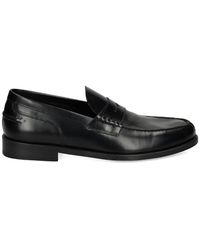 Lottusse - Penny Leather Loafers - Lyst