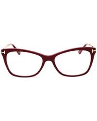 Tom Ford - Brille Mit Eckigem Gestell - Lyst