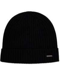 Joop! - Francis Ribbed-Knit Beanie Hat - Lyst