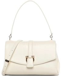 Ferragamo - Logo-Buckle Shoulder Bag - Lyst