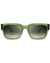 Bugatti - Eckige Sonnenbrille Mit Farbverlauf - Lyst