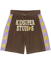 Kidsuper - Velour Stars Shorts - Lyst