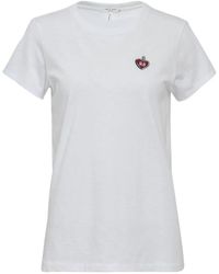 Rag & Bone - Charm-Print T-Shirt - Lyst