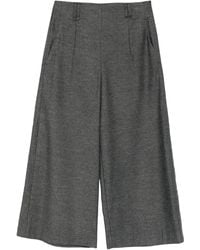 Emporio Armani - Pleated Pants - Lyst