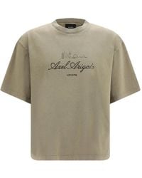 Axel Arigato - Logo-Print Washed T-Shirt - Lyst