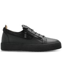 Giuseppe Zanotti - Frankie Double-Zip Low-Top Sneakers - Lyst