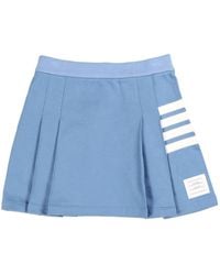 Thom Browne - Stripe-detailing cotton skirt - Lyst