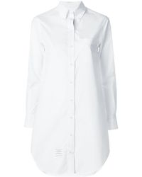 Thom Browne - Elongated Button-down Shirt - Lyst