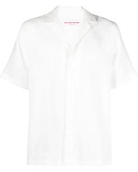 Orlebar Brown - Maitan Short-Sleeved Linen Shirt - Lyst