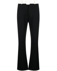 Viktor & Rolf - Buckle Straight-Leg Trousers - Lyst