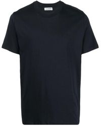 Jil Sander - T-Shirt mit rundem Ausschnitt - Lyst