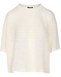 Roberto Collina - Camiseta a rayas - Lyst