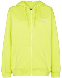 Ganni - Hoodie Met Rits - Lyst