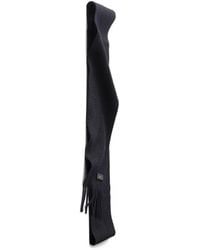 Prada - Logo-Patch Scarf - Lyst
