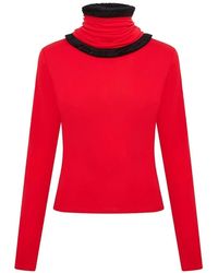 16Arlington - Jori Fringe-Trimmed Top - Lyst