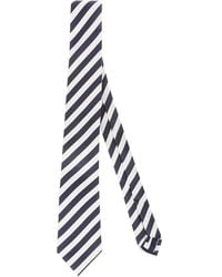 Errico Formicola - Seidenkrawatte Mit Diagonalen Streifen - Lyst