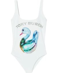 Tory Burch - Nylon One Piece Swimsuit - Lyst