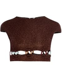 Oséree - Ring Cut-Out Top - Lyst