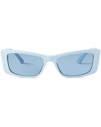 Jimmy Choo - Lexy Rectangle-frame Sunglasses - Lyst